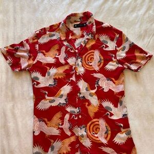 AllSaints Men's Shirt - Size L - M